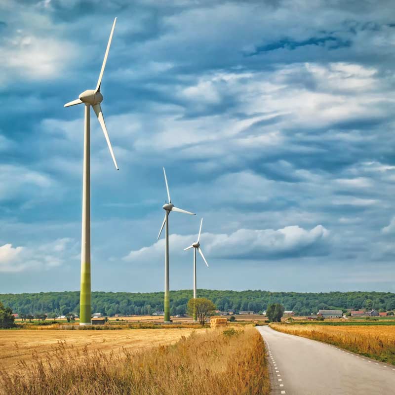 Wind turbines