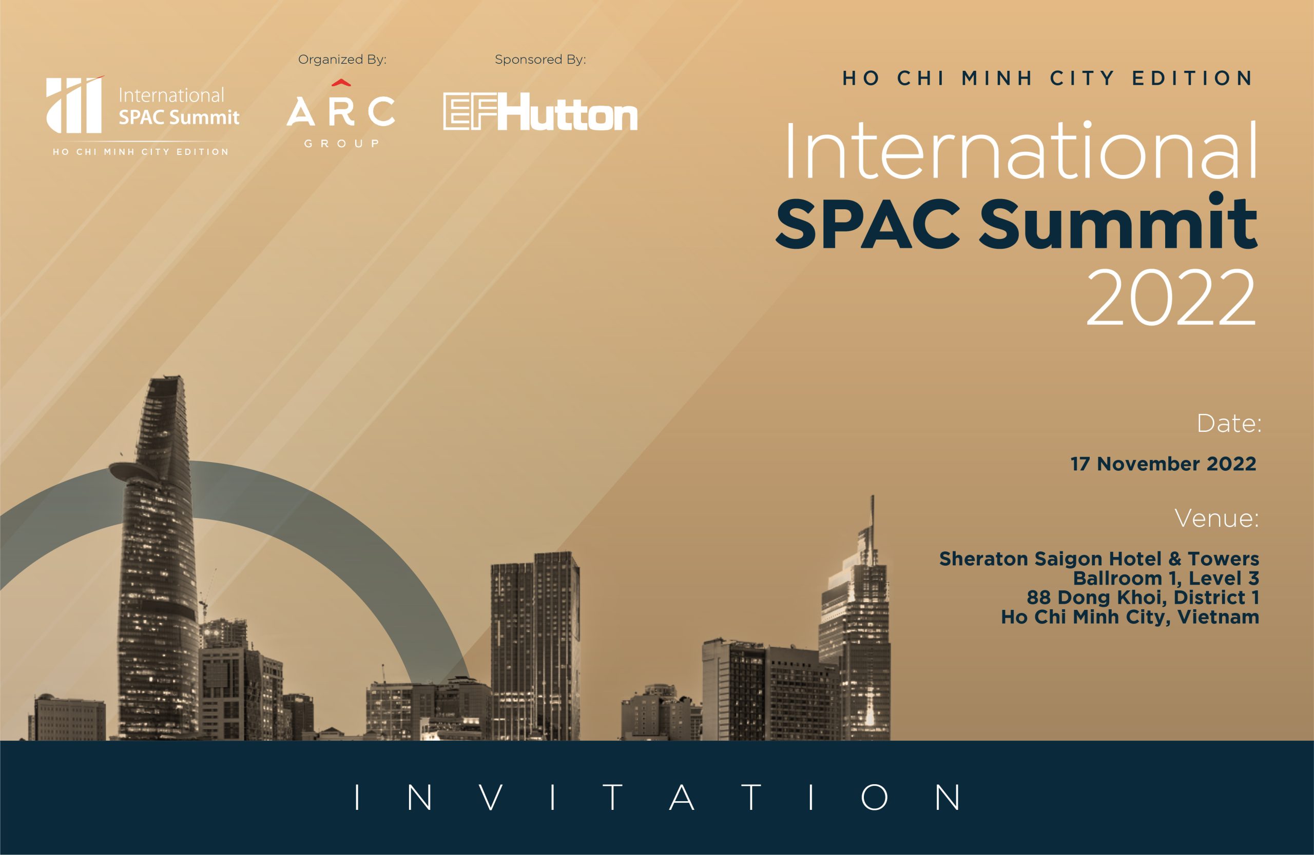 International SPAC summit in Ho Chi Minh (Vietnam). November 17th 2022