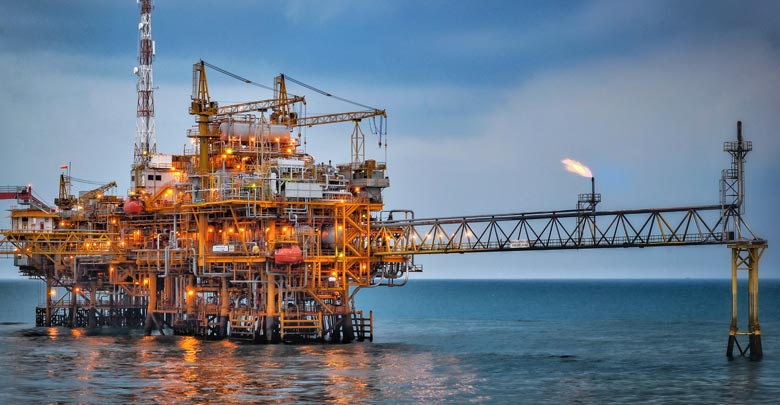 Offshore gas exploration Indonesia