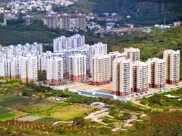Real estate development in Sanya, China