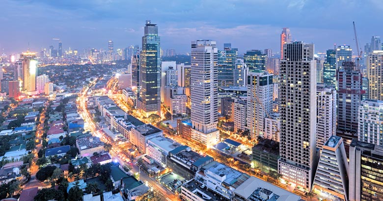 Manila business district