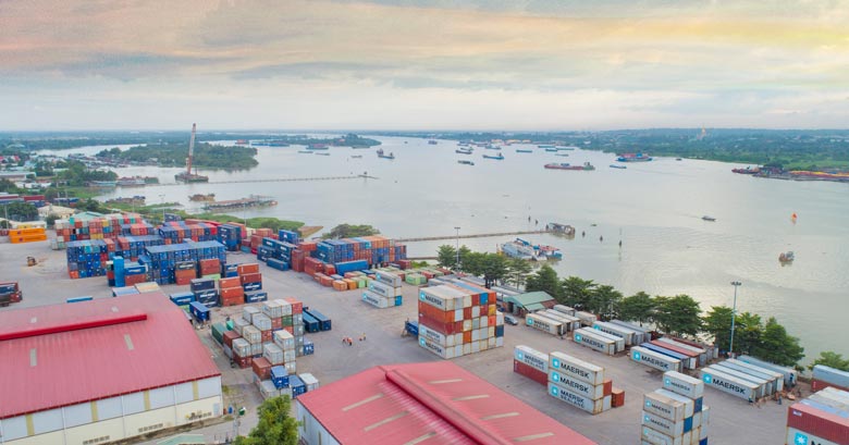 Vietnamese cargo port
