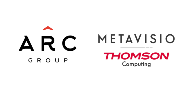 ARC Group METAVISIO THOMSON Computing logos