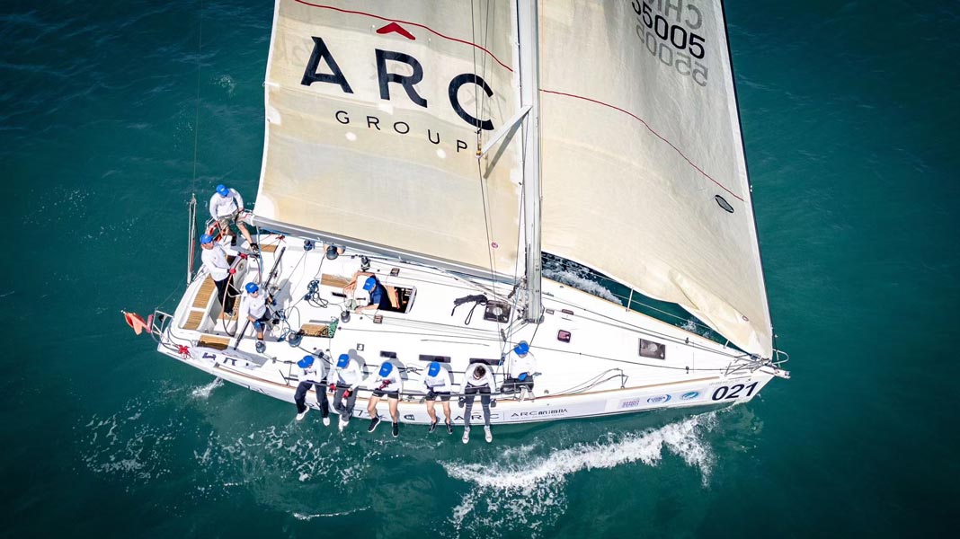 Team ARC in the China Cup International Regatta 2024