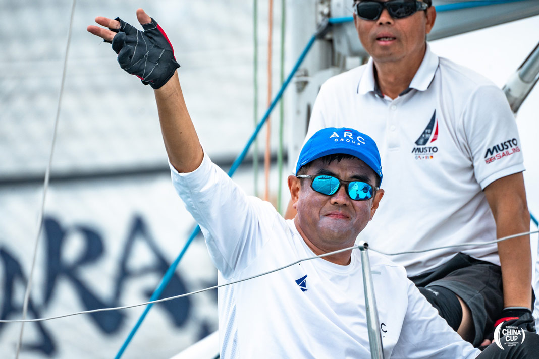 Team ARC in the China Cup International Regatta 2024