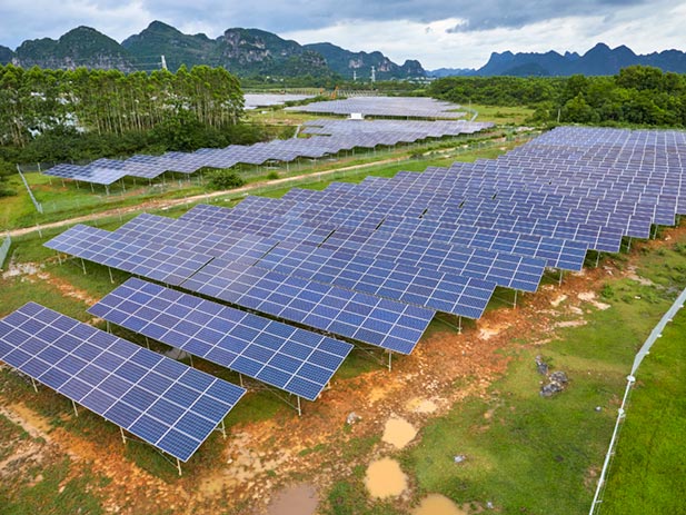 Solar farm in Vietnam