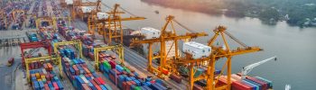 Container port in Thailand