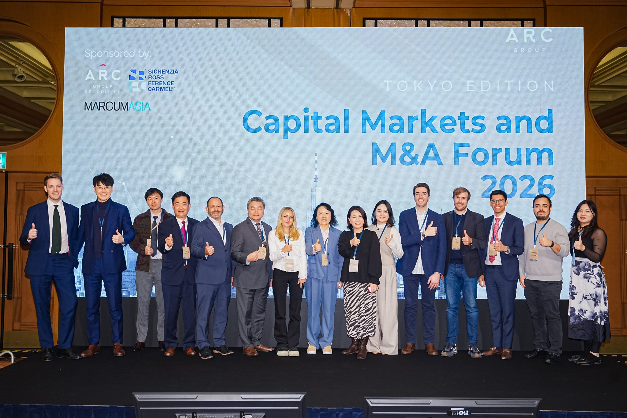 ARC Group Successfully Concludes Capital Markets and M&A Forum Tokyo ...